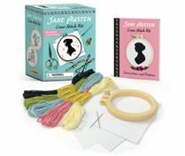 Jane Austen Cross-Stitch Kit (Includes 4 Patterns)
