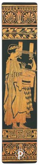 PaperBlanks: Gathering of Deities (Ancient Greek Pottery), Size: Bookmark