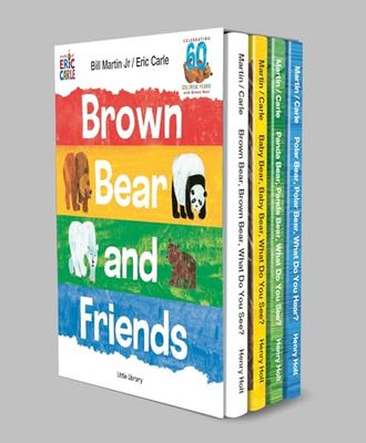 Brown Bear and Friends Little Library By Bill Martin Jr., Eric Carle