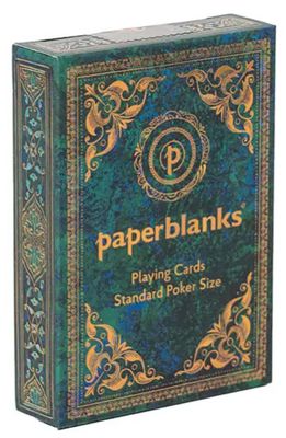 Turquoise Chronicles Deck Playing Cards by Paperblanks