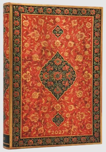PaperBlanks: Layla (Persian Poetry), Size: 2027 Planner
