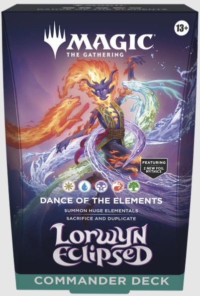MTG LORWYN ECLIPSED COMMANDER DECK, Color: Dance of the Elements