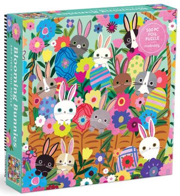 Blooming Bunnies 500 Piece Foil Family Puzzle