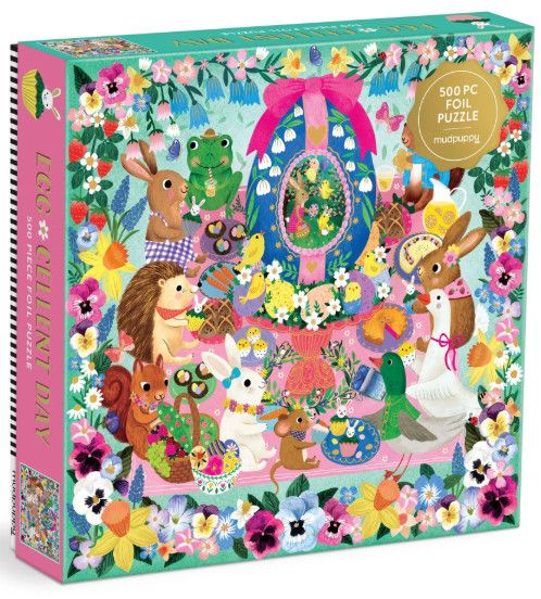 Egg-cellent Day 500 Piece Foil Family Puzzle