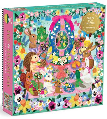 Egg-cellent Day 500 Piece Foil Family Puzzle