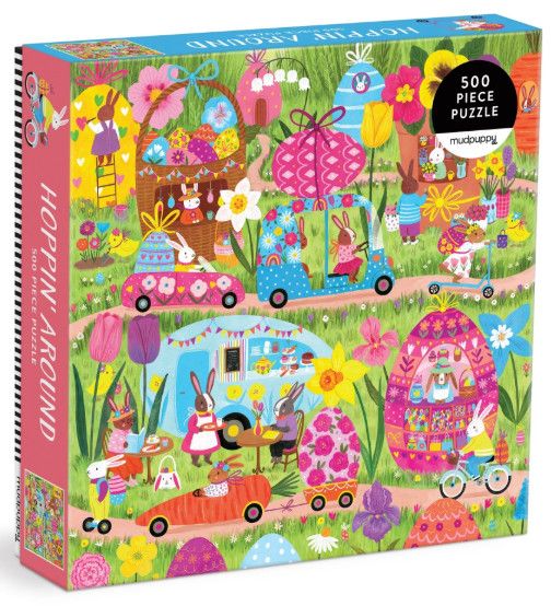 Hoppin' Around 500 Piece Family Puzzle