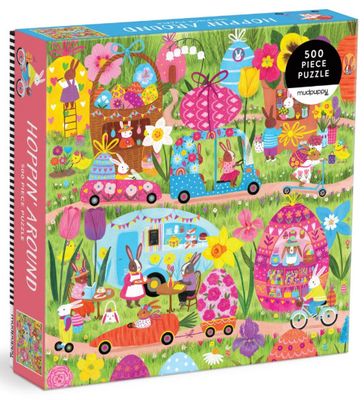 Hoppin' Around 500 Piece Family Puzzle