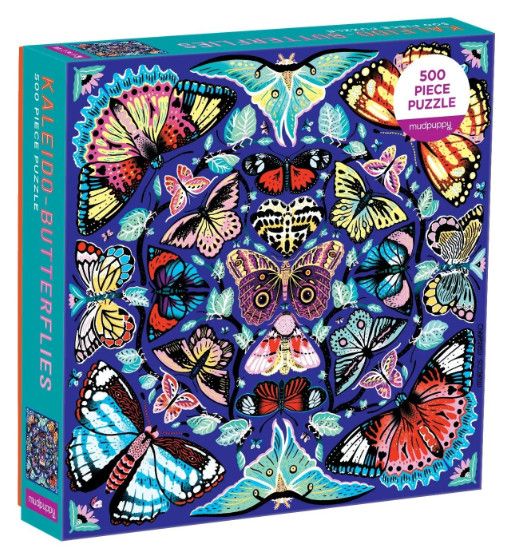 Kaleido-Butterflies 500 Piece Family Puzzle
