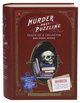 Murder Most Puzzling Death of a Collector 500-Piece Puzzle