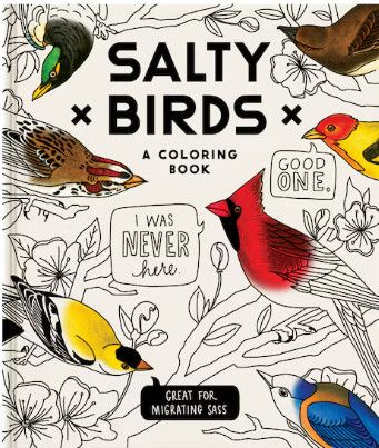 Salty Birds Coloring Book