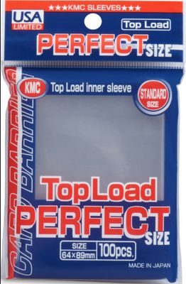 KMC PERFECT FIT SLEEVES 100CT