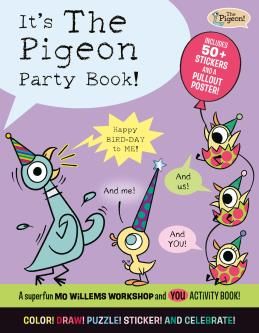 It's The Pigeon Party Book! By Mo Willems Workshop