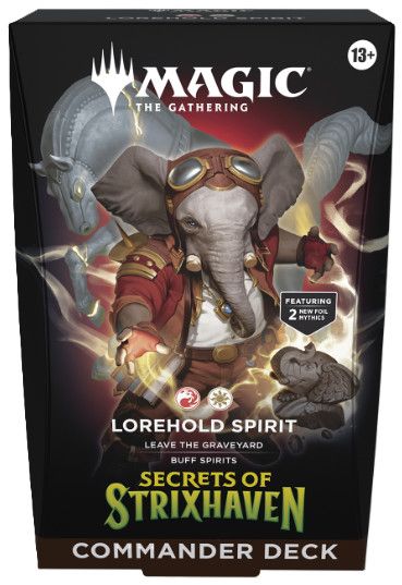 MTG SECRETS OF STRIXHAVEN COMMANDER -, Color: LOREHOLD SPIRIT