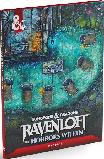 RAVENLOFT: HORRORS WITHIN - MAP PACK (DND RPG)