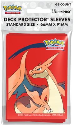 UP SLEEVES: POKEMON MEGA CHARIZARD Y (65CT)