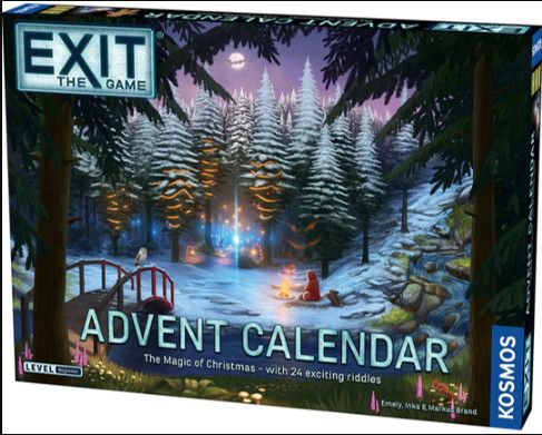 EXIT THE GAME:, Item: ADVENT CALENDAR THE MAGIC OF CHRISTMAS