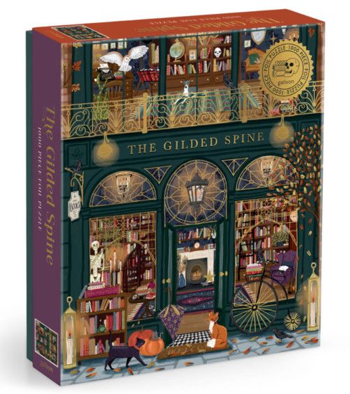 The Gilded Spine 1000 Piece Foil Puzzle