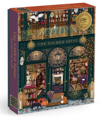 The Gilded Spine 1000 Piece Foil Puzzle