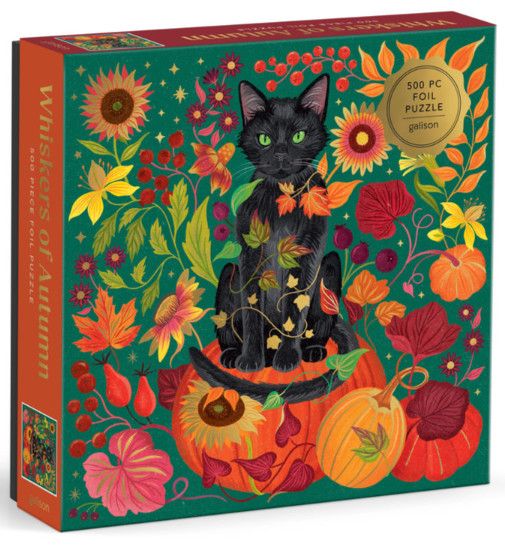Whiskers of Autumn 500 Piece Foil Puzzle