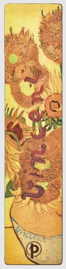 PaperBlanks: Van Gogh, Sunflowers (Embellished Manuscripts Collection), Size: Bookmark