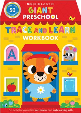 Giant Preschool: Trace and Learn Workbook (Scholastic Early Learners)