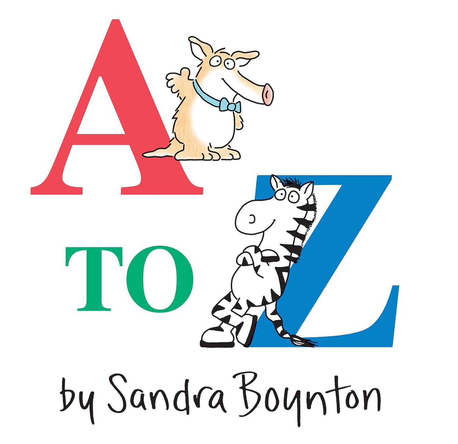 A to Z By Sandra Boynton