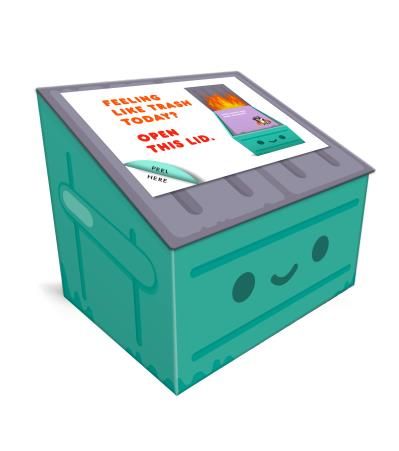 Anti-Affirmations for Your Dumpster Fire Life: A 52-Card Deck and Stand
