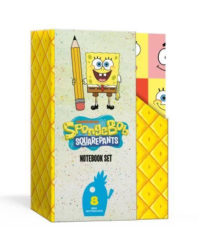 The Official SpongeBob SquarePants Keepsake Notebook Set (8 Mini Notebooks)
