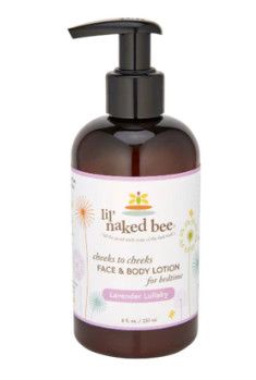 Naked Bee Cheeks to Cheeks Face &amp; Body Lotion, Options: Lavender Lullaby