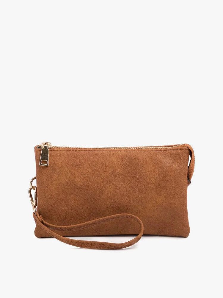 Jen &amp; Co Riley Vegan Crossbody, Color: Brown