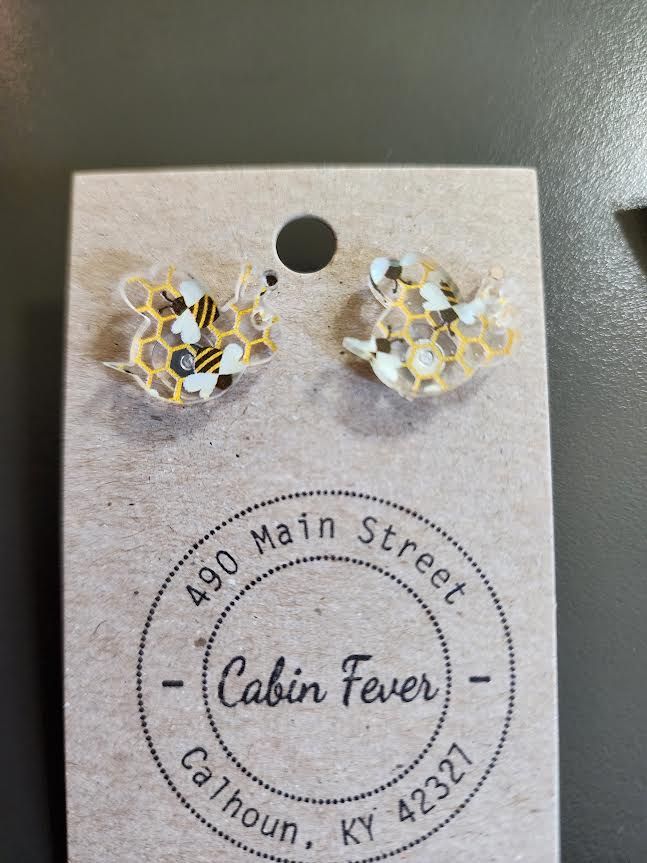 Bumble Bee Earring