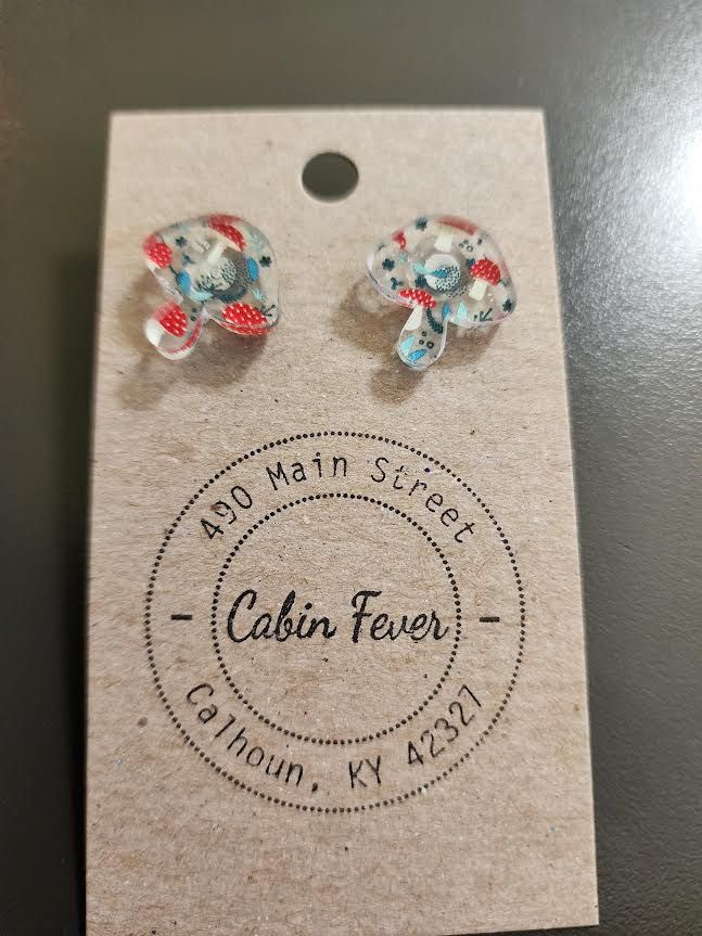 Mushroom Earring