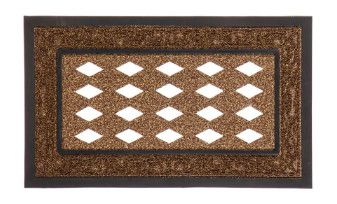 Brown Scroll Sassafras Mat Tray