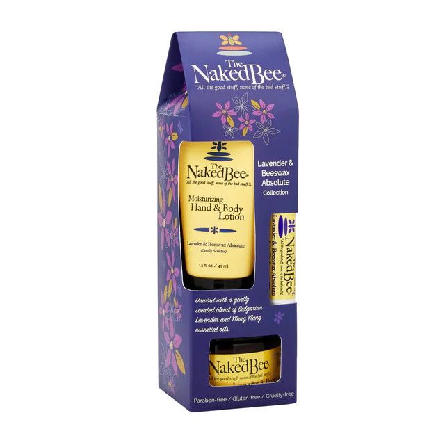 Naked Bee Lavender &amp; Beeswax Absolute Gift Collection