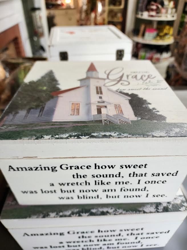 Amazing Grace Memory Box Large