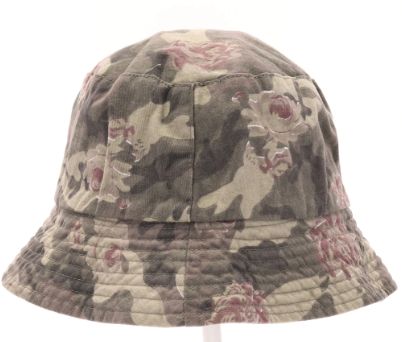 Floral Camouflage Reversable Bucket Hat