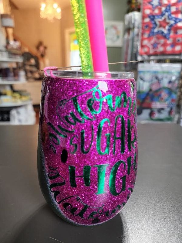 Epoxy Wine Tumblers