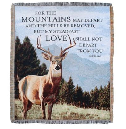 Woven Throw - Mountains