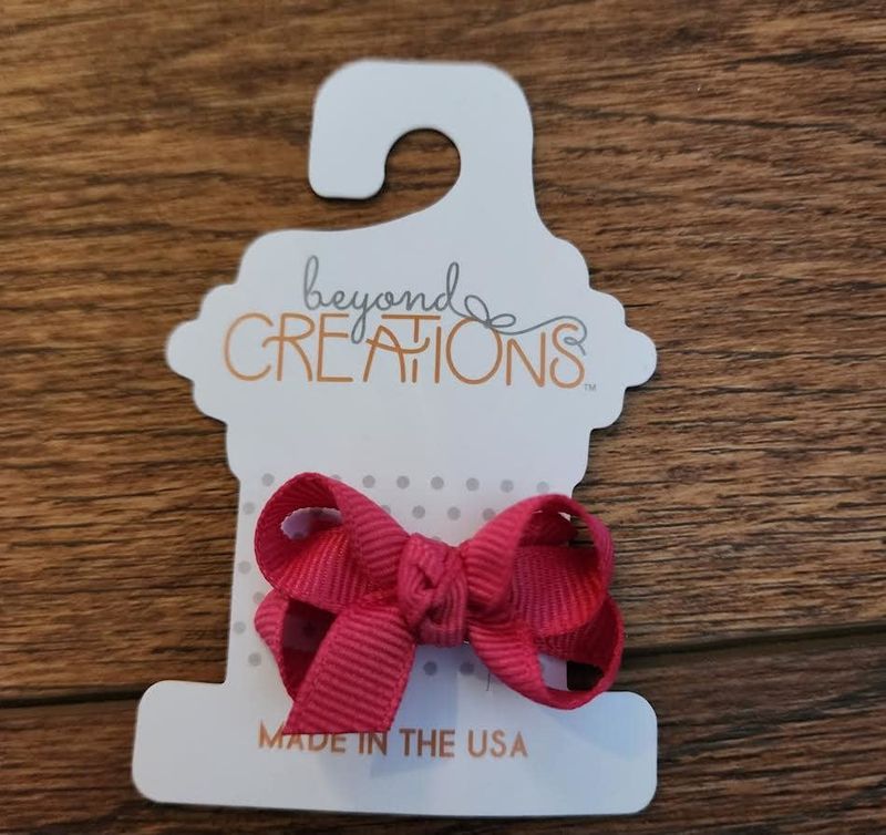 Infant 1.5&quot; Grosgrain Bow on Clip