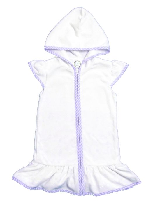Girl&#39;s Terry Cloth Swim Cover Up Dress