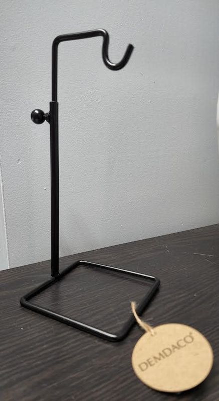Metal Black Adjustable Ornament Stand