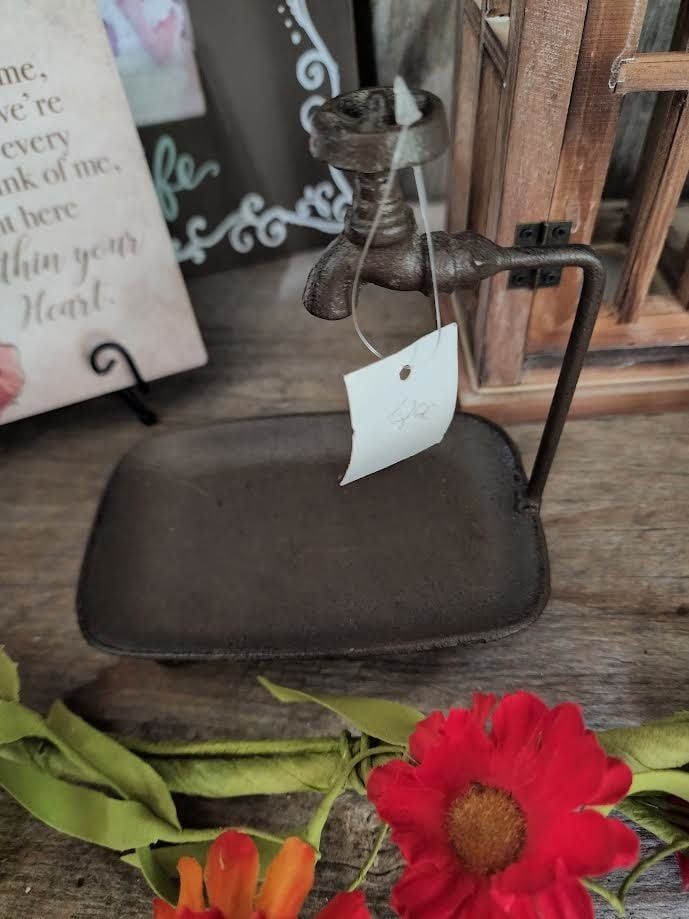 Water Faucet Soap Dish