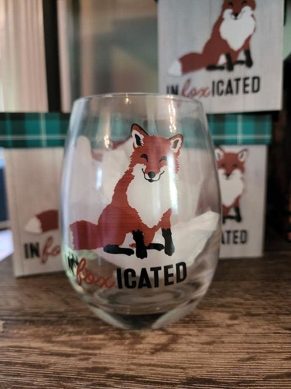 Infoxicated Seamless Wine Glass
