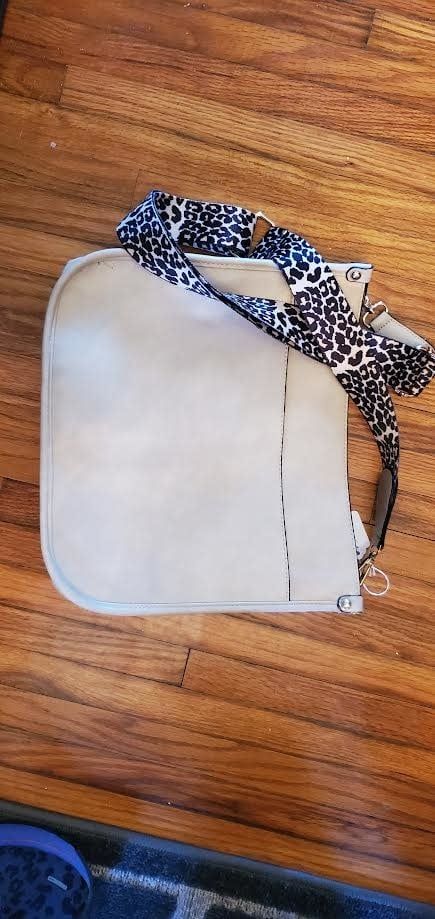 Over the Shoulder Cream Bag