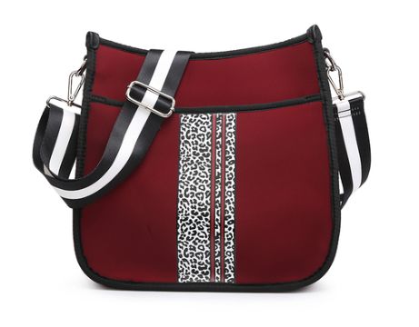 Jolee Printed/Striped Neoprene Crossbody w/ Guitar Strap