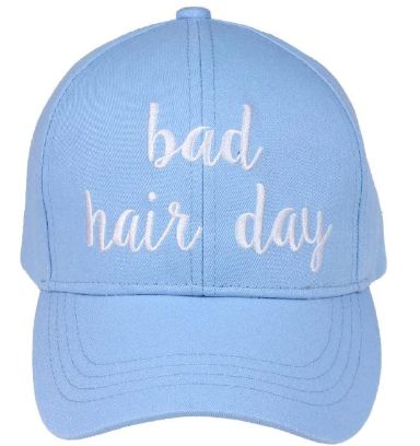 Bad Hair Day Embroidered CC Ball Cap