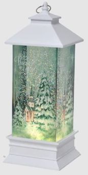 Winter Church Lantern