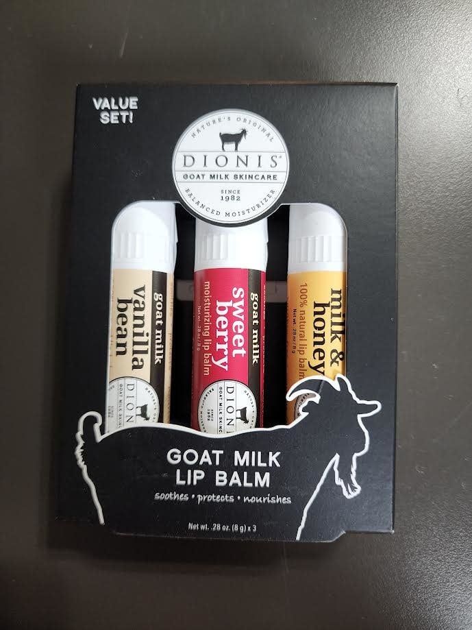 Dionis Goat Milk Lip Balm Set