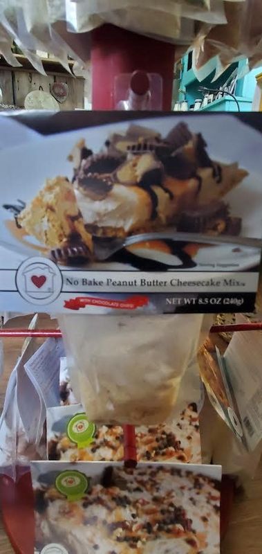 Gourmet Mixes NO BAKE PEANUT BUTTER CHEESECAKE MIX