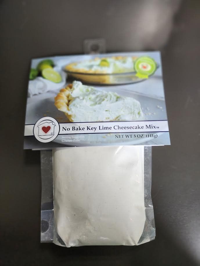 Gourmet Mixes NO BAKE KEY LIME CHEESECAKE MIX